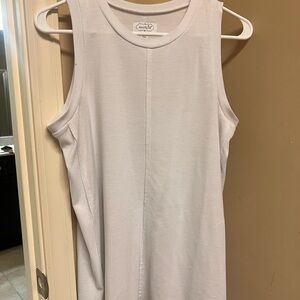 Mud Pie White Tank Top
